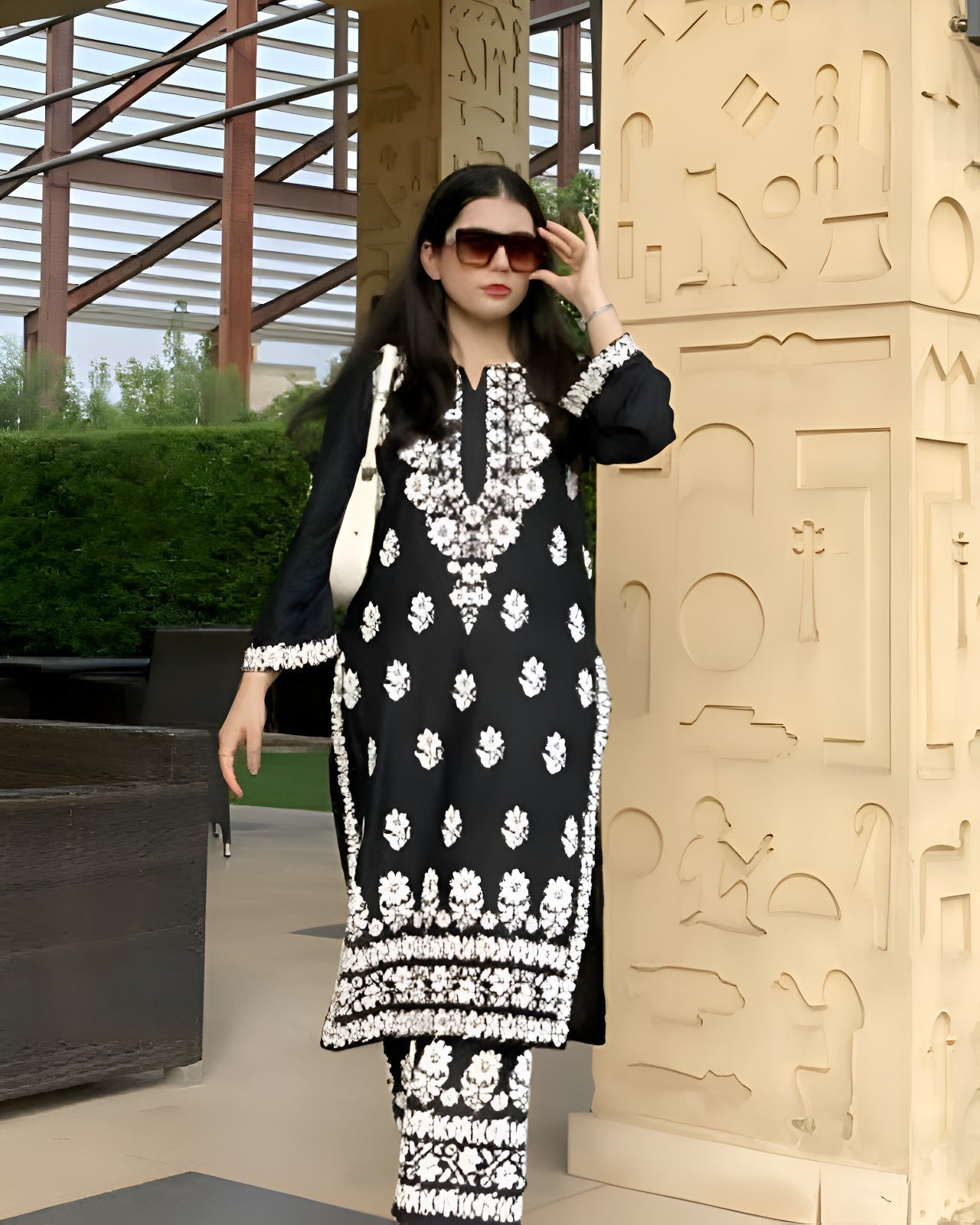 Emily Embossed Print (Foam Print) 2piece