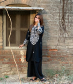 HINA EMBROIDERY WORK 2PC