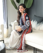 DASTAAN EMBROIDERY 3PC