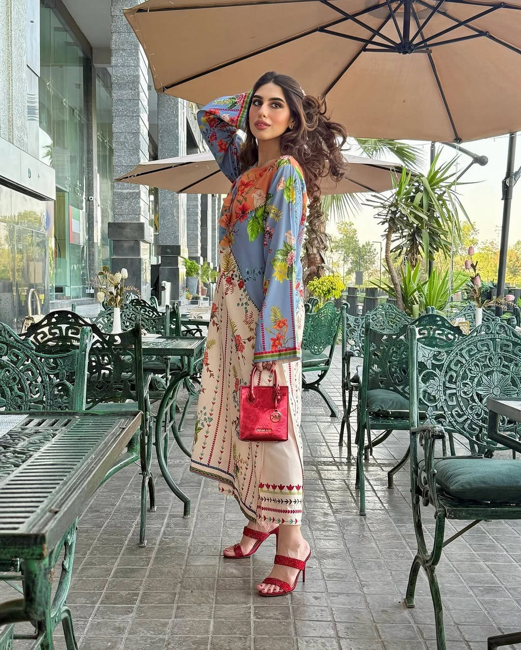 SUNSET BLOOM CO-ORD 2PC