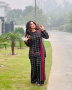 DIGITAL CHUNRI 3PC SUIT WITH FARSI SALWAR