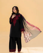 MAHI-NOOR EMBROIDERY 3PC