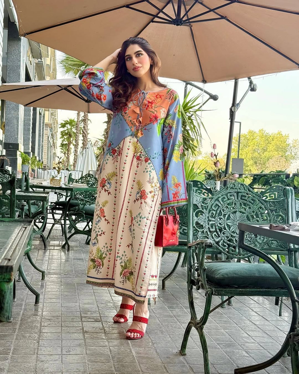 SUNSET BLOOM CO-ORD 2PC