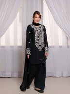 HINA EMBROIDERY WORK 2PC