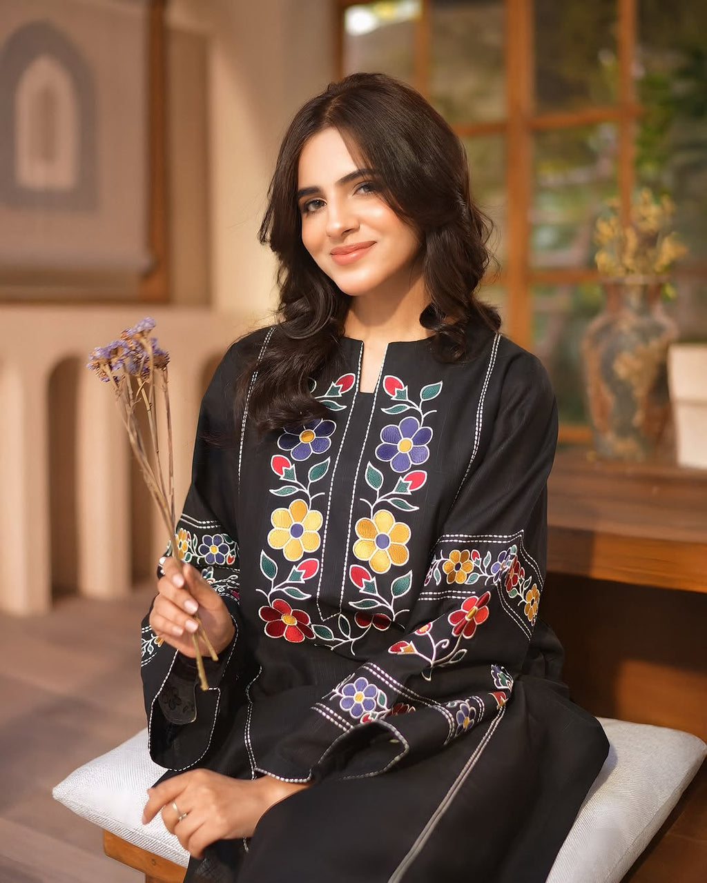 COTTAGE EMB LONG LENGTH