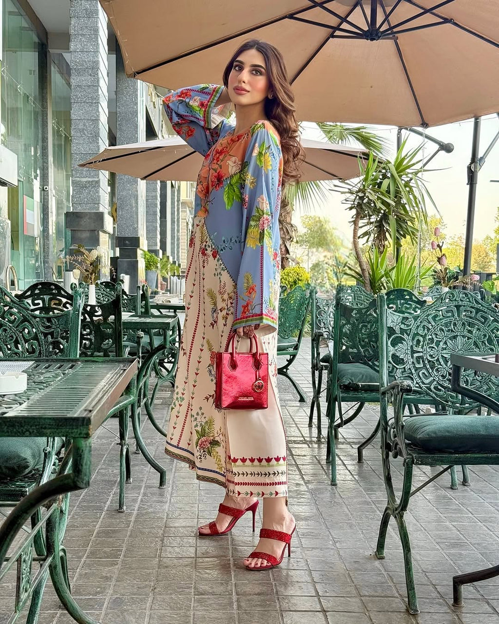 SUNSET BLOOM CO-ORD 2PC