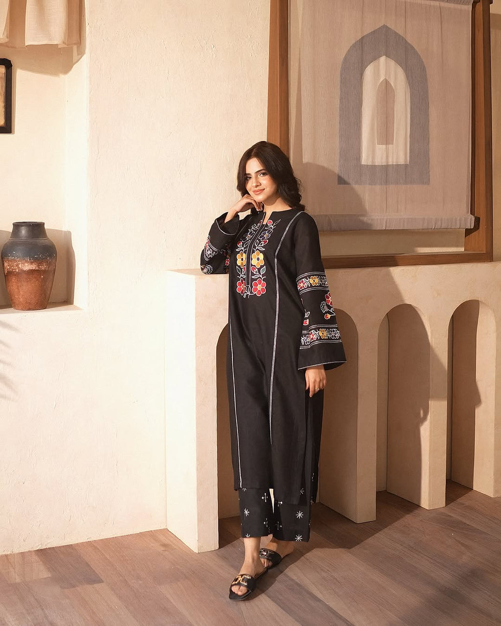 COTTAGE EMB LONG LENGTH