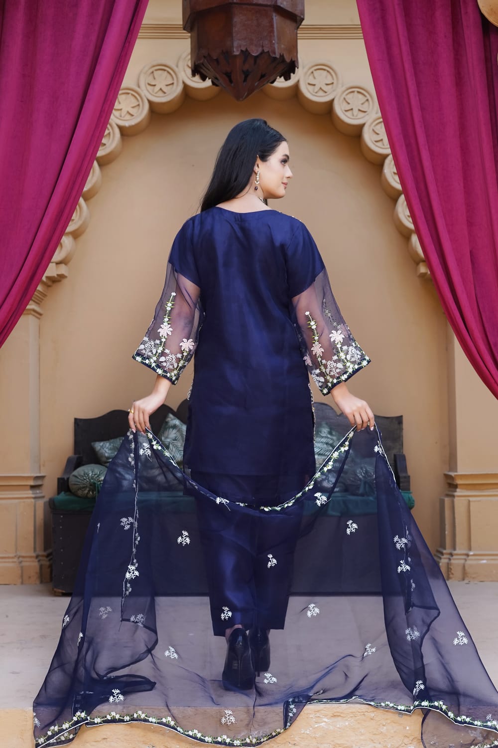 *3PC SEQUENCE Fully Embroidery*