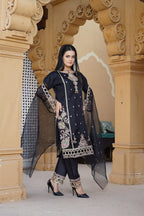*3PC SEQUENCE Fully Embroidery*