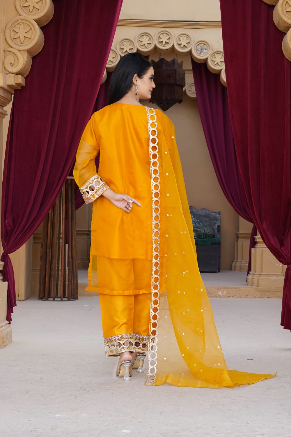 *3PC SEQUENCE Fully Embroidery*