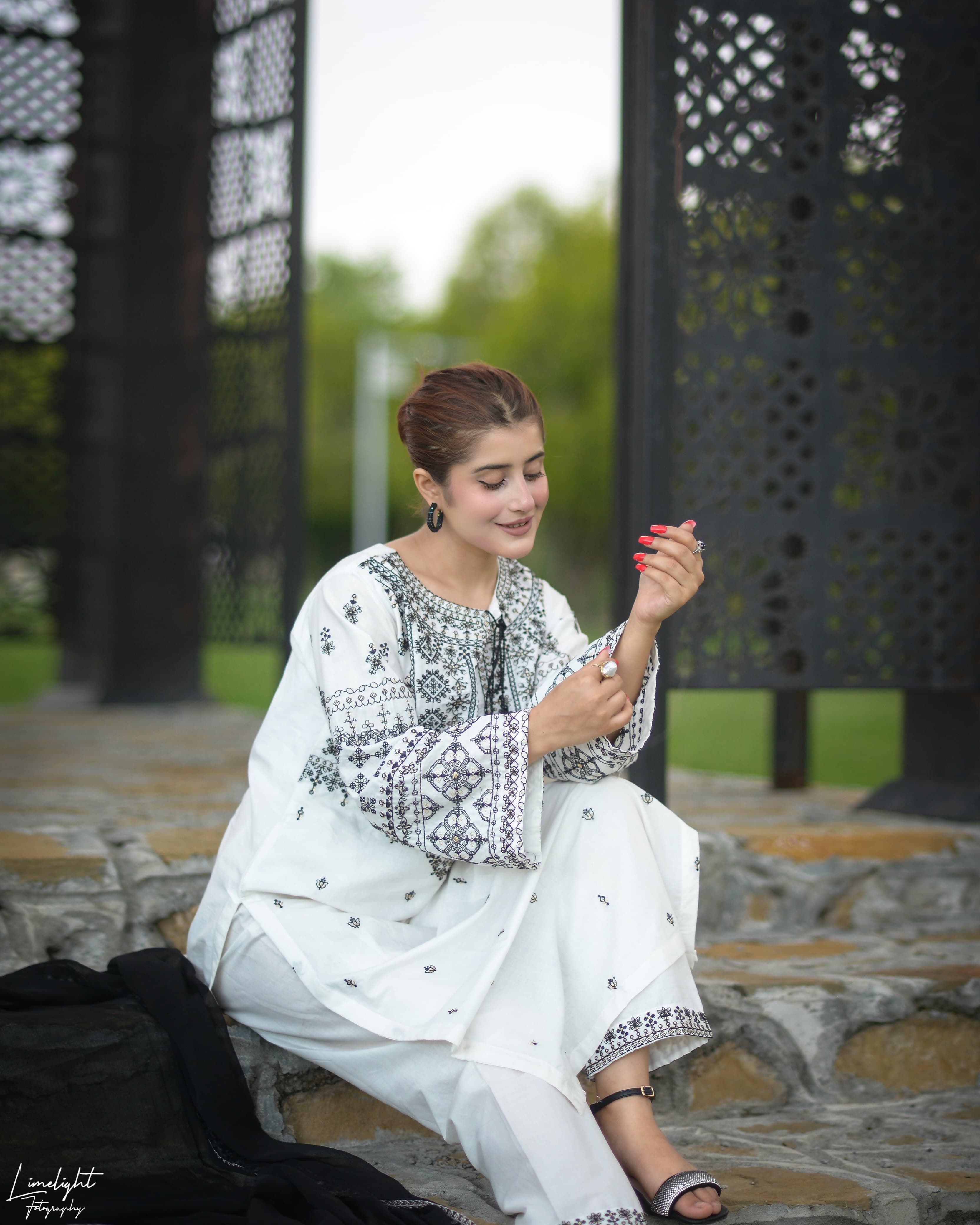 3PC ARFA EMBROIDERY